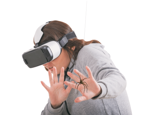 Realidad virtual del tratamiento de la fobia a la aracnofobia